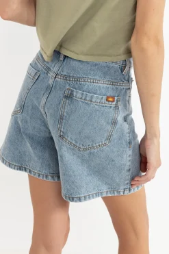 Rhythm Shorts*Escape Denim Short Washed Blue