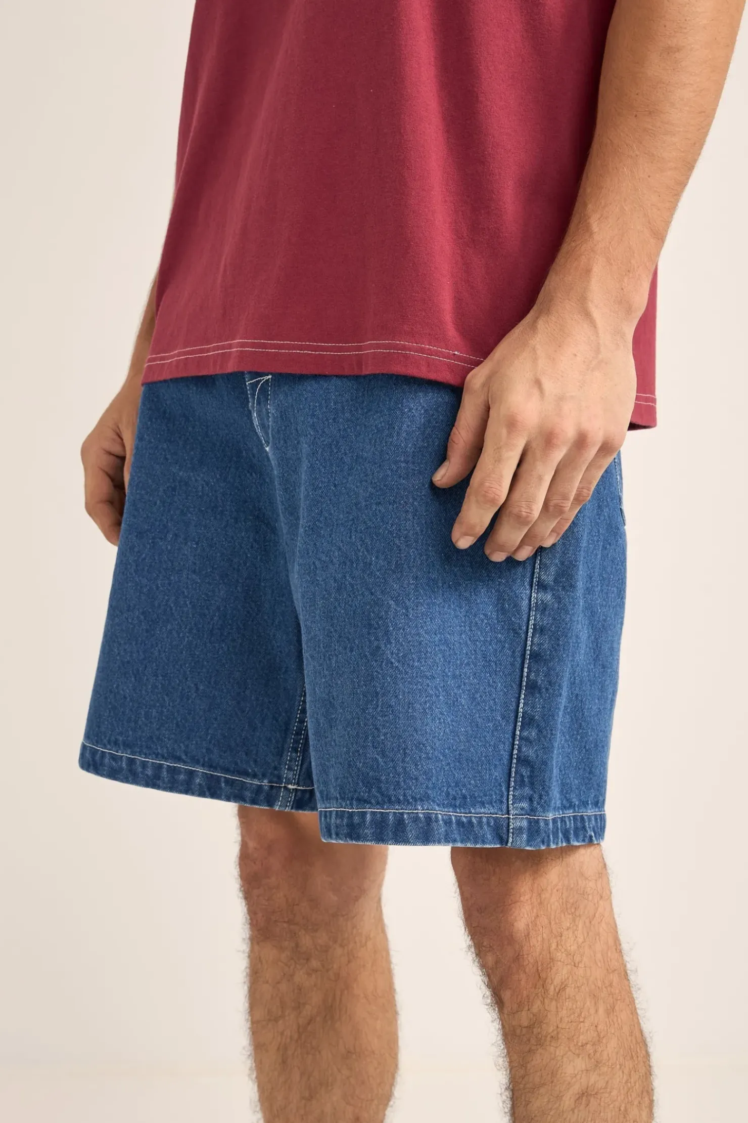 Rhythm Shorts*Essential Denim Short Dark Wash DarkWash