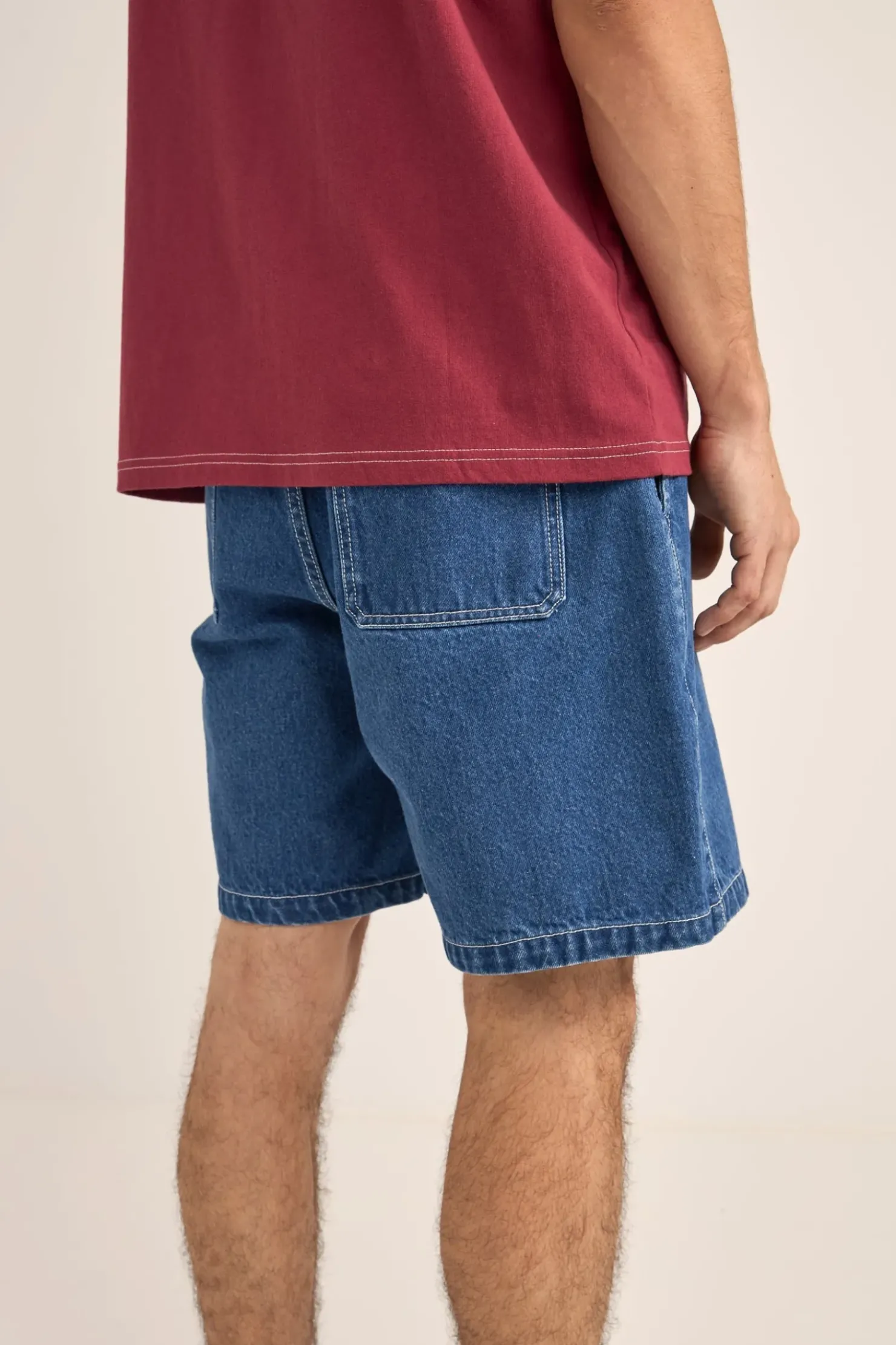 Rhythm Shorts*Essential Denim Short Dark Wash DarkWash