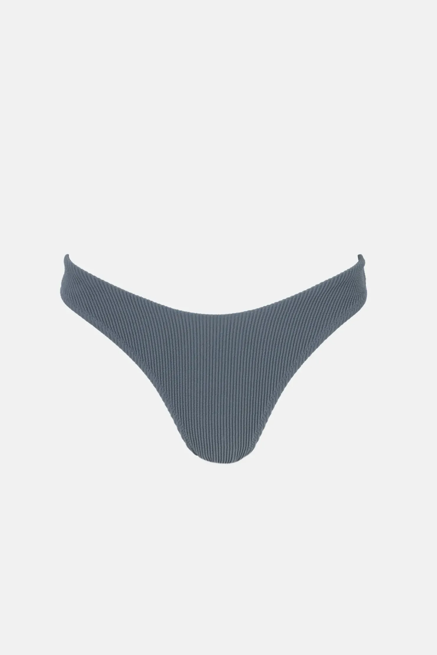 Rhythm Swim Bottoms*Essential Rib Hi Cut Pant Graphite