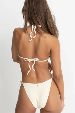 Rhythm Swim Tops*Essential Rib Slide Tri Top Creme