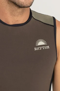 Rhythm Sun & Shade|Wetsuit Tops*Essential Wetsuit Vest Brown