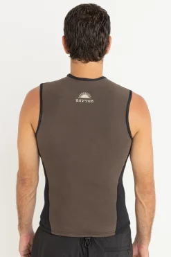 Rhythm Sun & Shade|Wetsuit Tops*Essential Wetsuit Vest Brown