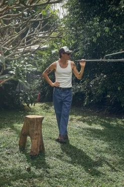 Rhythm T-shirts*Everyday Singlet White