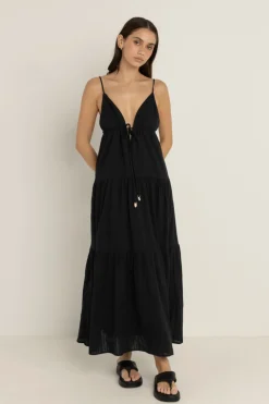 Rhythm Dresses*Jaci Maxi Dress Black