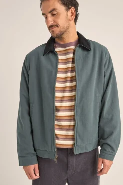 Rhythm Jackets*James Jacket Dark Green DarkGreen