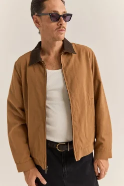 Rhythm Jackets*James Jacket Tobacco