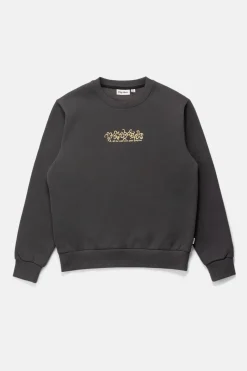 Rhythm Fleece*Markings Fleece Crew Stone Blue StoneBlue