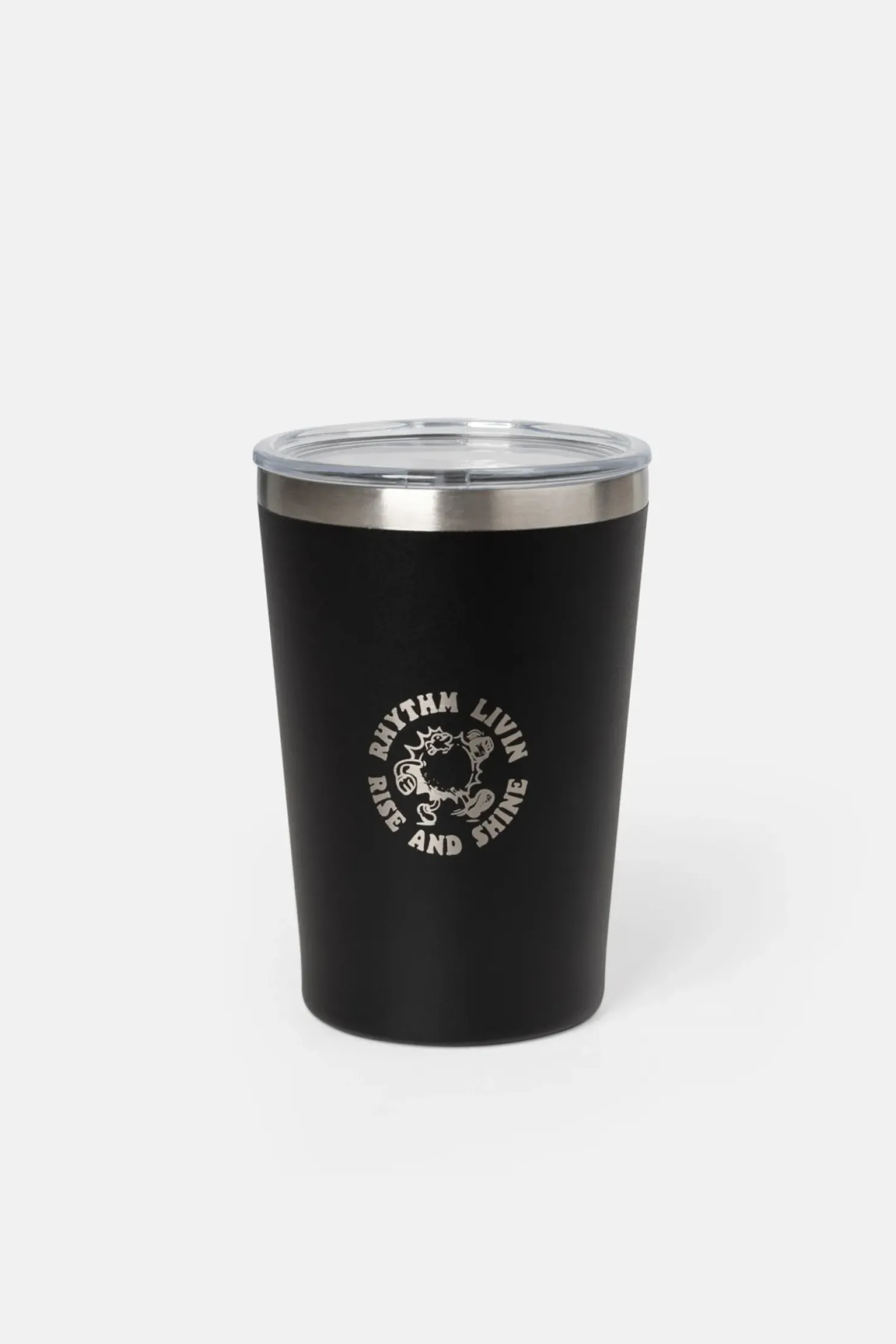 Rhythm Drinkware*Pargo Rise & Shine 355ml Cup Midnight Black