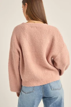 Rhythm Knits*Quinn Knit Jumper Pink