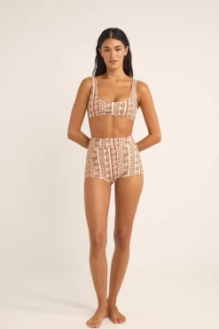 Rhythm Swim Bottoms*Seafarer Surf Short Brown