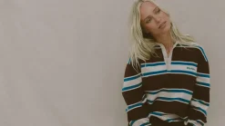 Rhythm Knits*Siglo Knit Ls Polo Burgundy