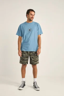 Rhythm T-shirts*Sun Beams Vintage Ss T-Shirt Dusk