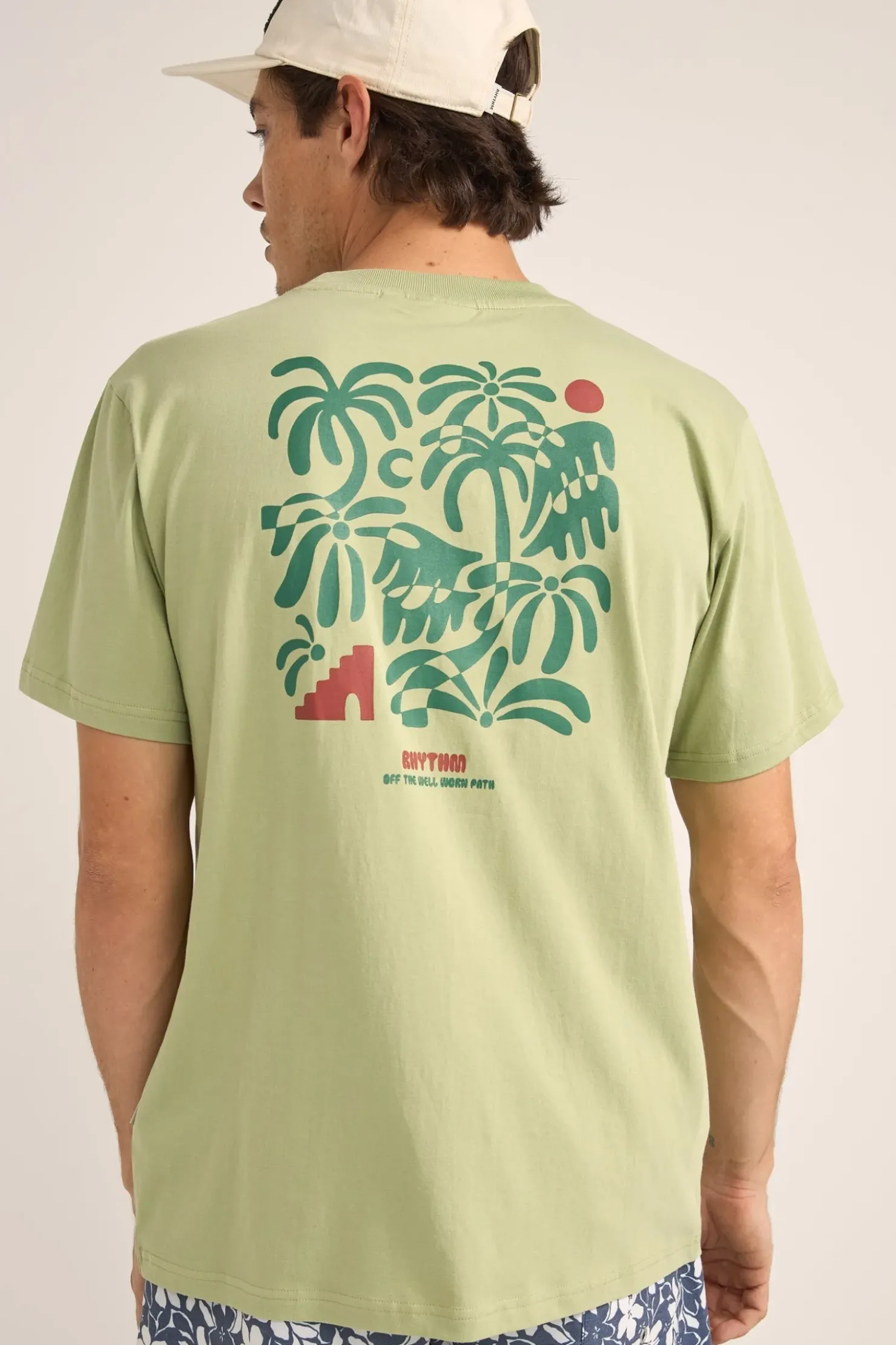 Rhythm T-shirts*Trees Ss T-Shirt Pistachio