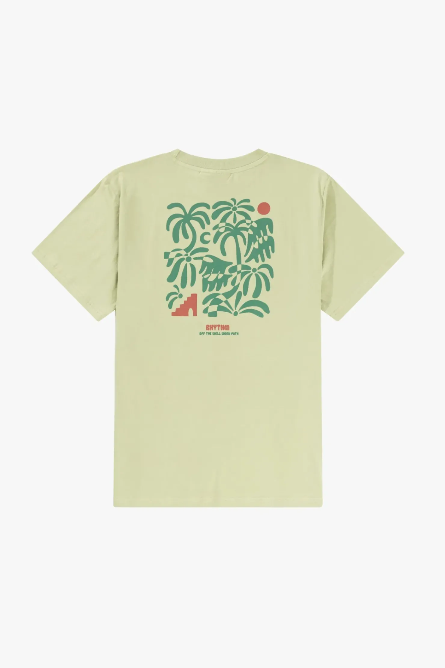 Rhythm T-shirts*Trees Ss T-Shirt Pistachio