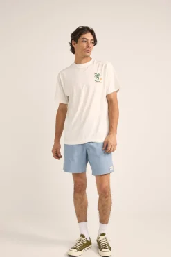 Rhythm T-shirts*Trees Ss T-Shirt Vintage White VintageWhite