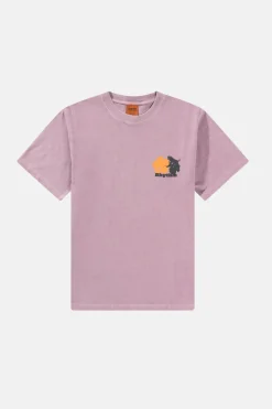 Rhythm T-shirts*Tropic Radio Vintage Ss T-Shirt Grape