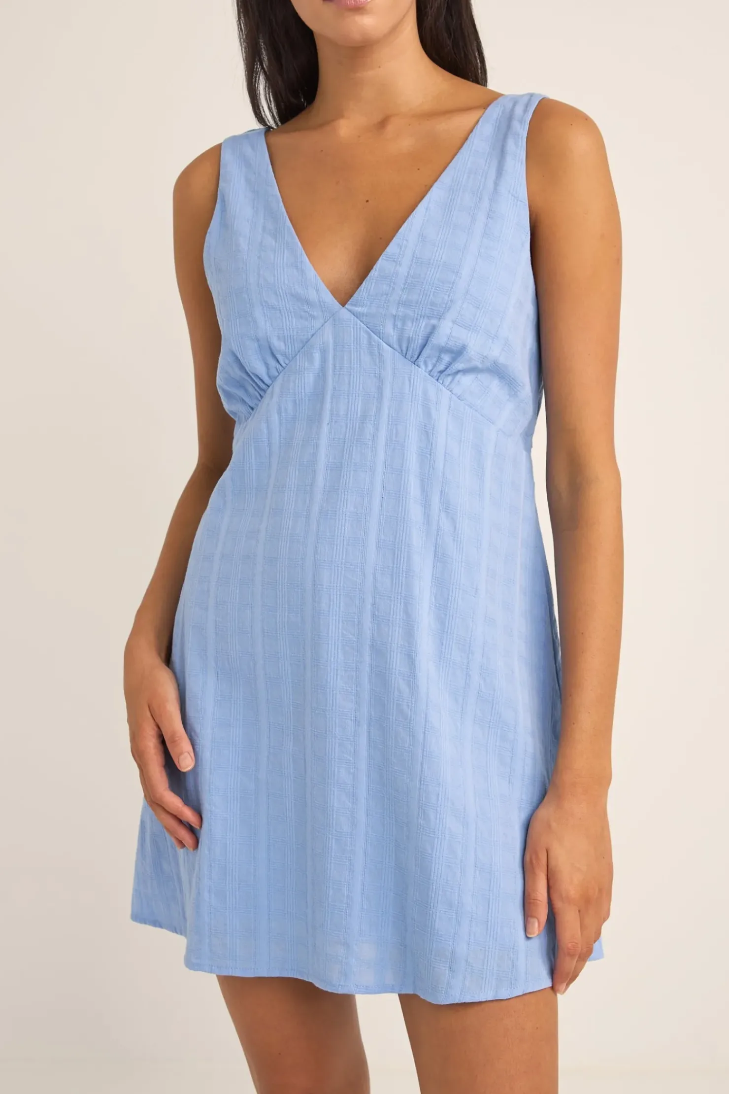 Rhythm Dresses*Tyler Mini Dress Cornflower