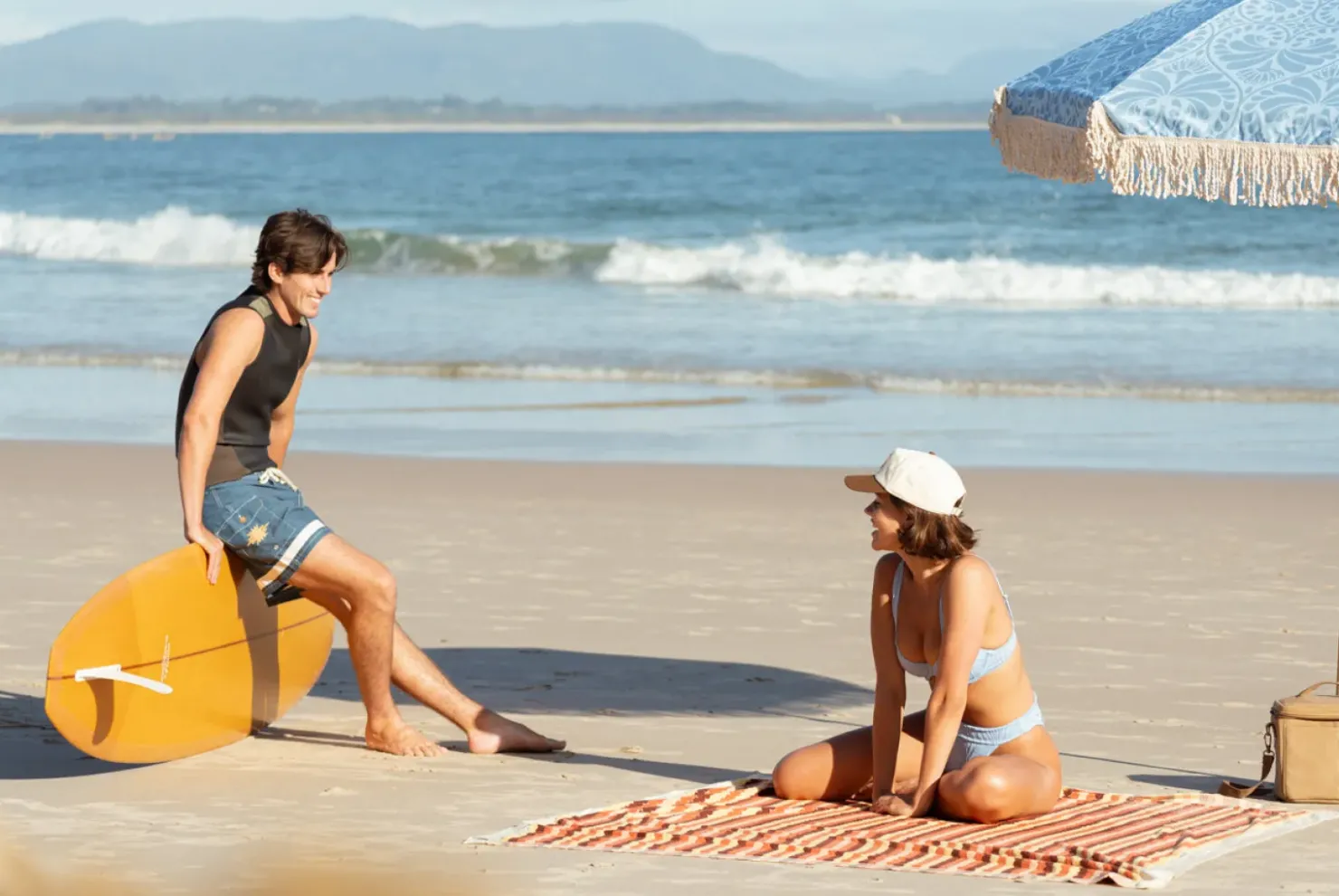 Rhythm Sun & Shade|Beach Towels & Rugs*Vacation Beach Blanket Burnt Orange BurntOrange