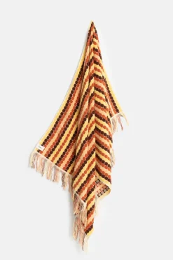 Rhythm Sun & Shade|Beach Towels & Rugs*Vacation Stripe Towel Burnt Orange BurntOrange