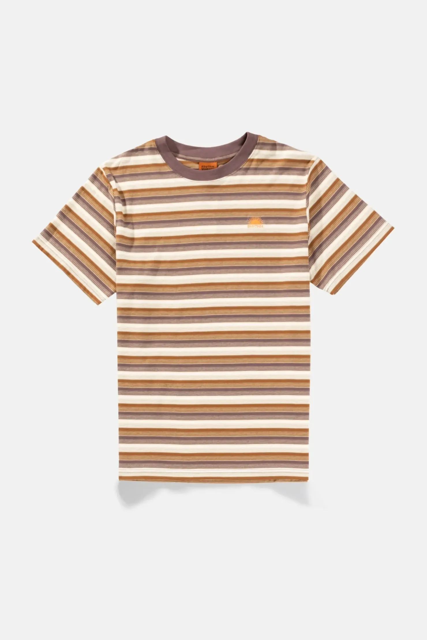 Rhythm T-shirts*Vintage Stripe SS T-Shirt Cedar